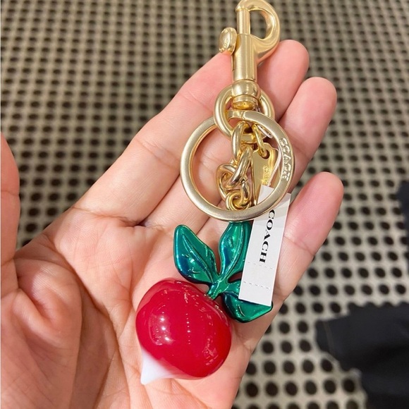 Coach x Observed By Us Radish resin Bag charm #CU309 - Picture 1 of 5